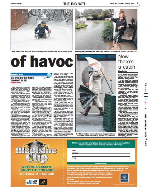 Rain Brings Tides of Havoc